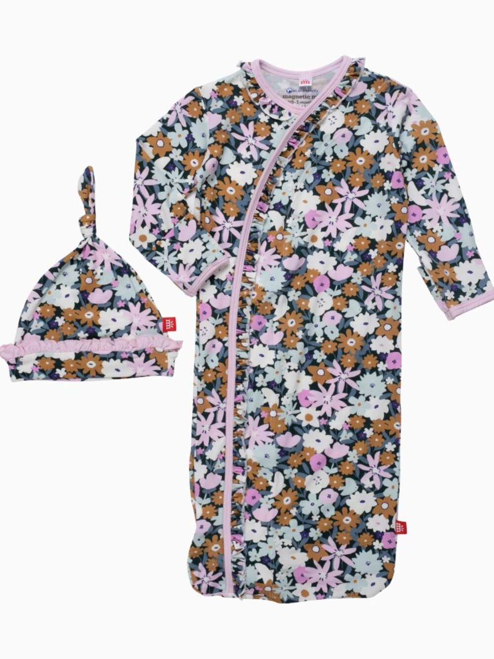 Magnetic Me Floral Gown & Hat Set